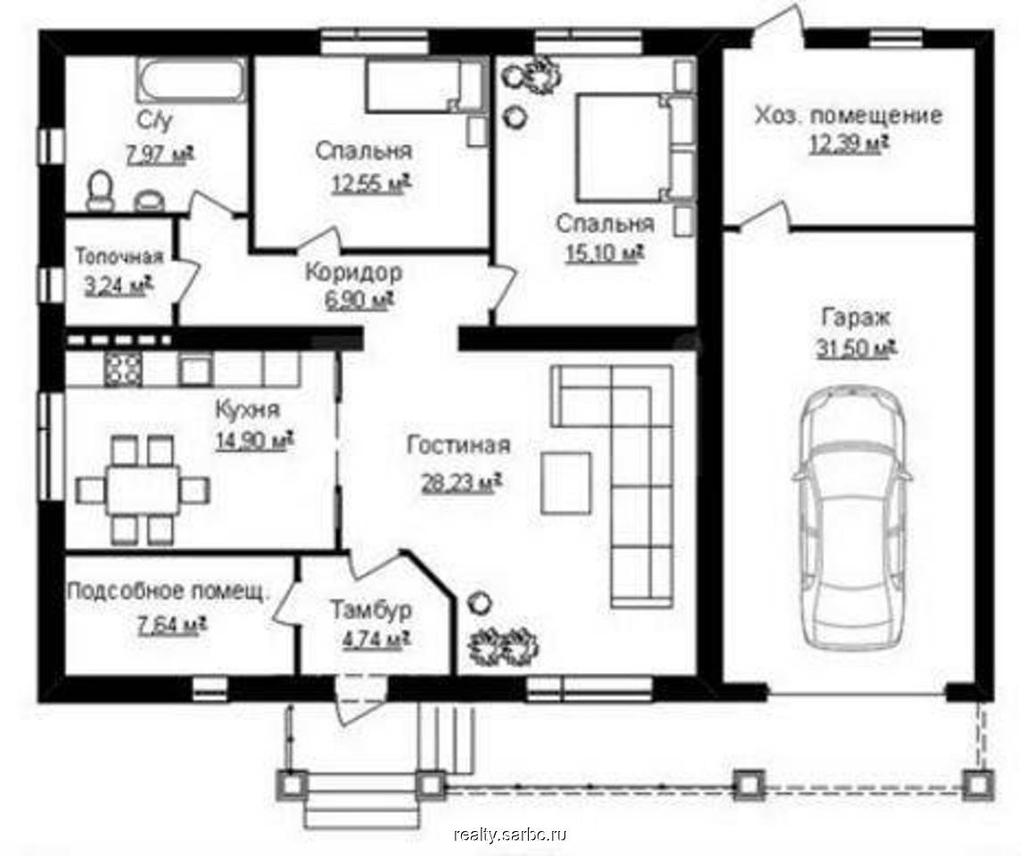 Чертежи домов с гаражом. Планировка дома 100 кв.м одноэтажный с гаражом. Проект одноэтажного дома с гаражом 150кв. Проект одноэтажного дома с гаражом бесплатно с чертежами.