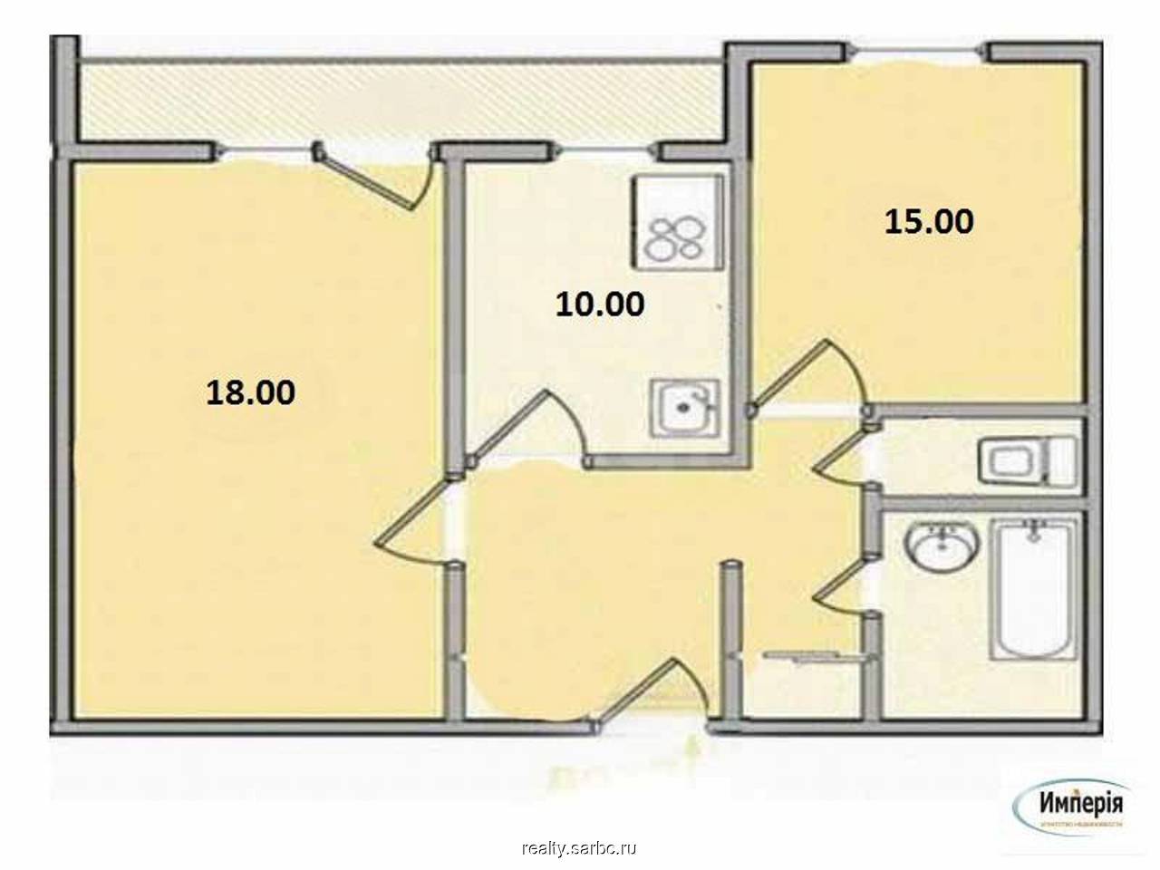 Планировка 2х комнатной квартиры чешка